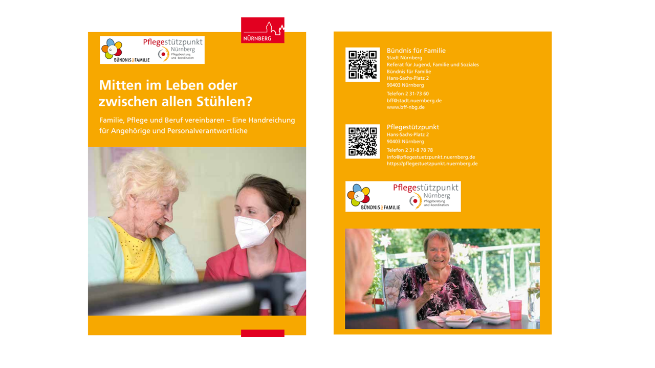 Titelbild Broschüre Mitten im Leben